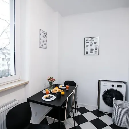 Cozy, Fully Equipped In Mokotow District