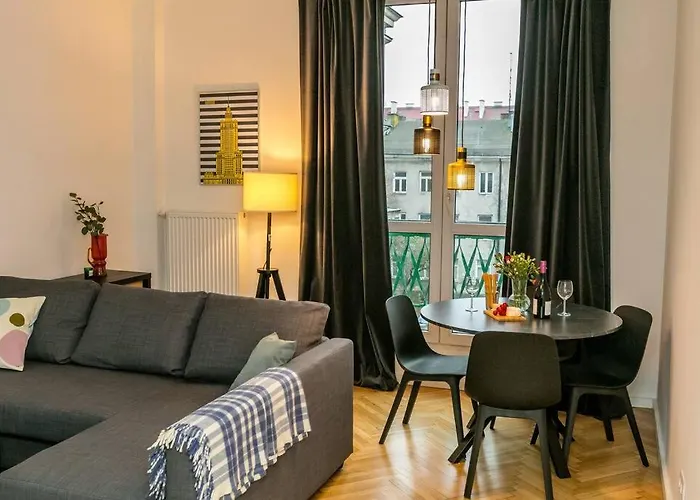 Lejlighed Cozy, Fully Equipped In Mokotow District